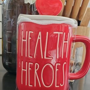 Rae Dunn HEALTH HEROES mug